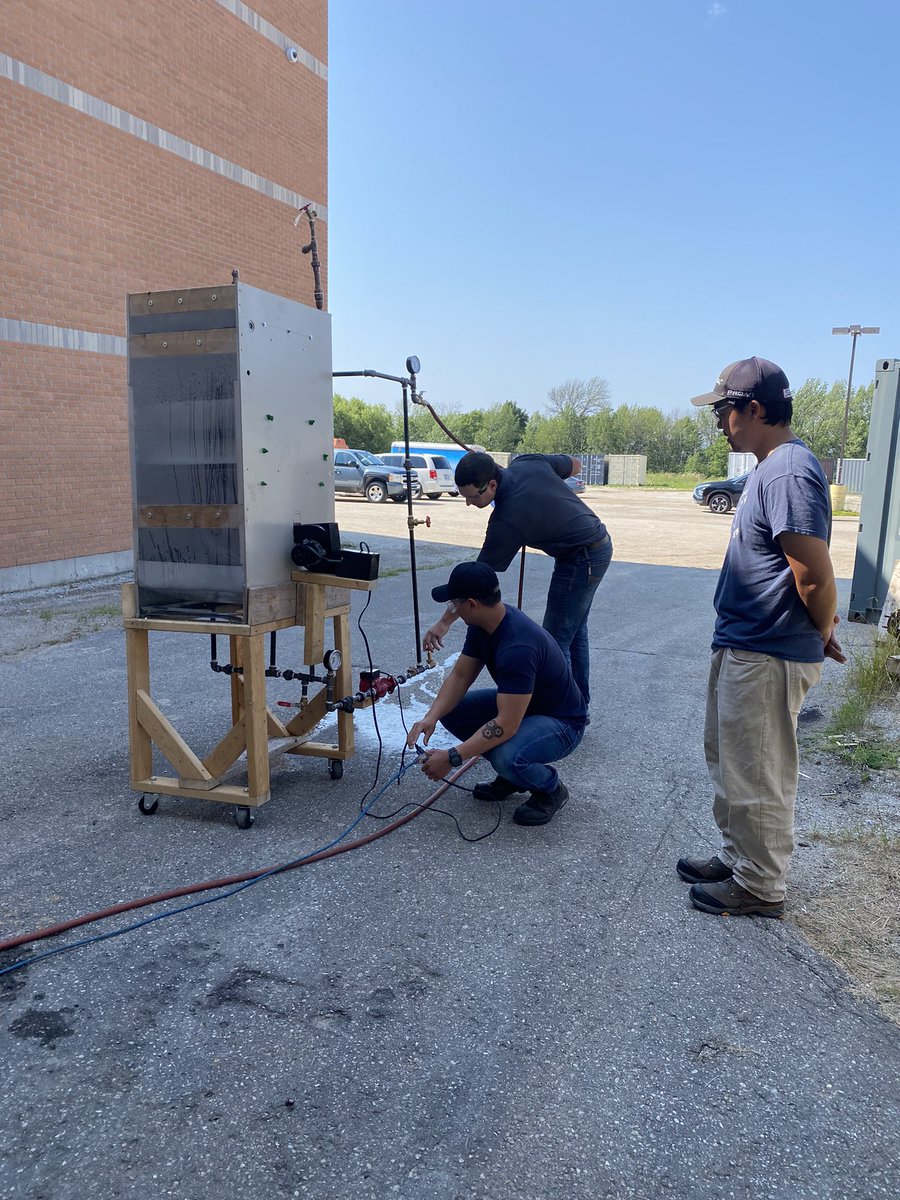So impressed with this mini cooling tower capstone project from the Power Engineering Students! <a href="/georgiancollege/">Georgian College</a> #techreport #powerskillslab