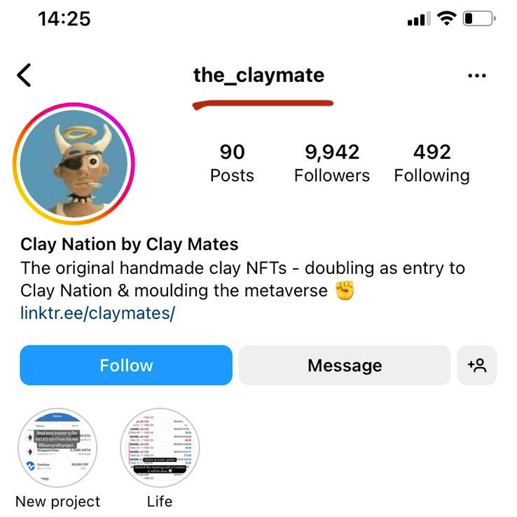 CAN PEOPLE JUST LET US CLAY IN PEACE 🧘‍♂️

A FAKE and pretty realistic Clay Mates instagram account is wreaking havoc; setting up scams in people DMs. 

Lovely community please help us get <a href="/instagram/">Instagram</a>'s ATTN on this 🙏

Report and block this account 👇⚠️

instagram.com/the_claymate?i…