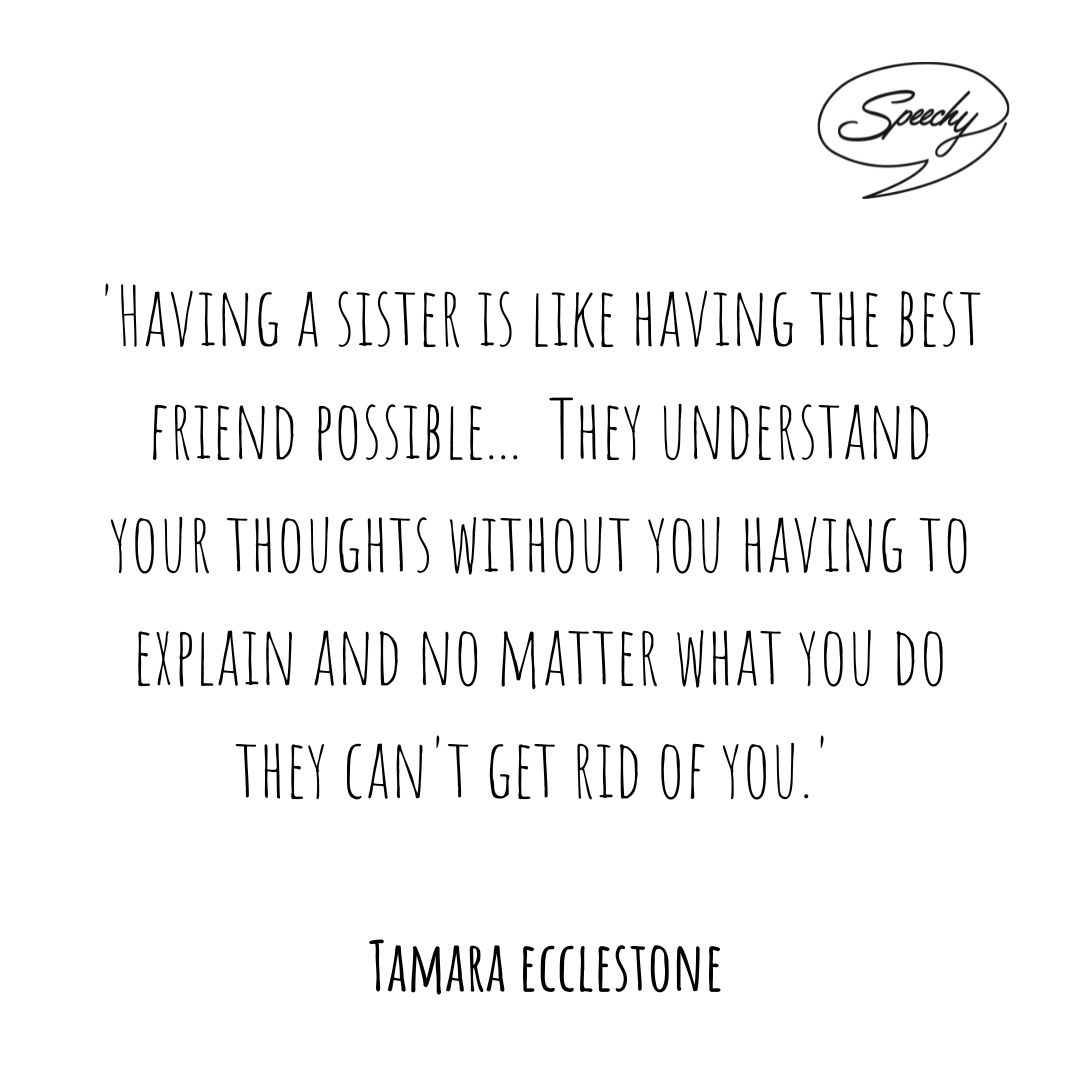 Honest, sweet, funny... Tamara gets her sister of the bride speech spot on

#sistergoals #family #love