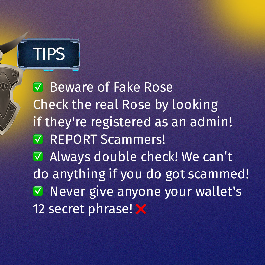 Lunoverse_io's tweet photo. 🚨 SCAM ALERT 🚨

LUNOVERSE Will Never Dm you First! Be aware of the scammers and be careful.

#nft #nftgaming #Lunoverse #blockchain #games #blockchaingames #metaverse #minting #presale https://t.co/sYGvuw6RPM
