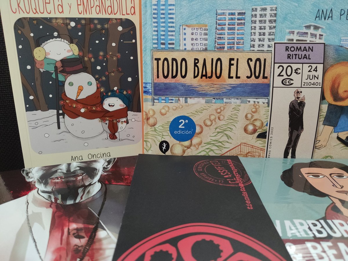 jfergon's tweet photo. Magnífico envío de @TomosyGrapas con este #RomanRitual dedicado por @ElTorres72 y @jmrcomics101 con una edición muy bonita de @ComicsKarras con brilli brilli y todo.
Junto con el resto de #MiAlijoTyG ya tengo material para este puente.
Mil gracias a todos por hacerlo posible. https://t.co/s0zWMpu0IV
