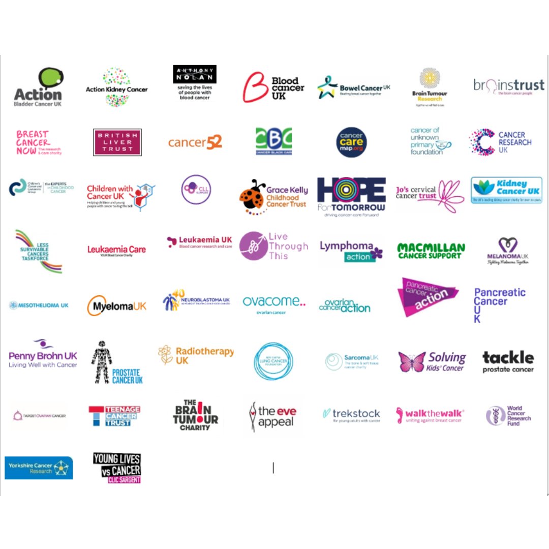On behalf of the 1 in 2 people who will get cancer in their lifetime.

We and 50 cancer charities are writing to <a href="/RishiSunak/">Rishi Sunak</a> &amp; <a href="/trussliz/">Liz Truss</a> urging they commit to taking bold action to improve cancer survival and outcomes in this country #OneCancerVoice #ToryLeadershipContest