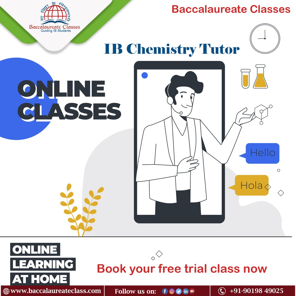 bclasses4ib's tweet image. Achieve the mind blowing results in IB exams with our specialized IB tutoring tutors who have in-depth knowledge and experience of teaching. Prepare with us and improve your weaker sections.

Call us +91-90198 49025

#ibtutor #ibonlinetutor #ibphysicstutor #tuitionclasses #online