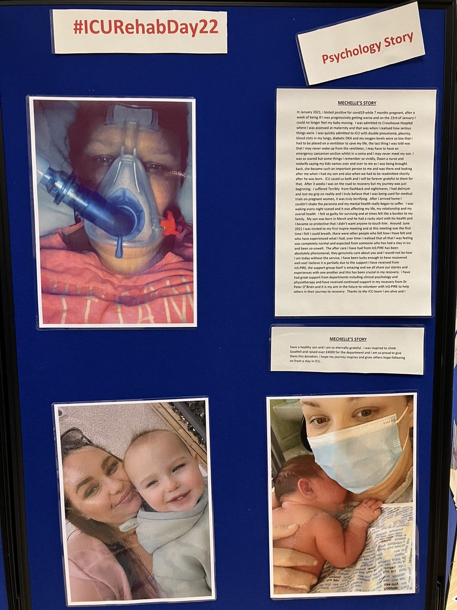 #ICURehabDay22 A lovely story of Recovery and new life after @champagnebird @HazelNMAHPDir @Jennypenny2006 @RealisticMed @Crawfordmcguff3 @icu_pics @ICUsteps @ICUSEdinburgh
