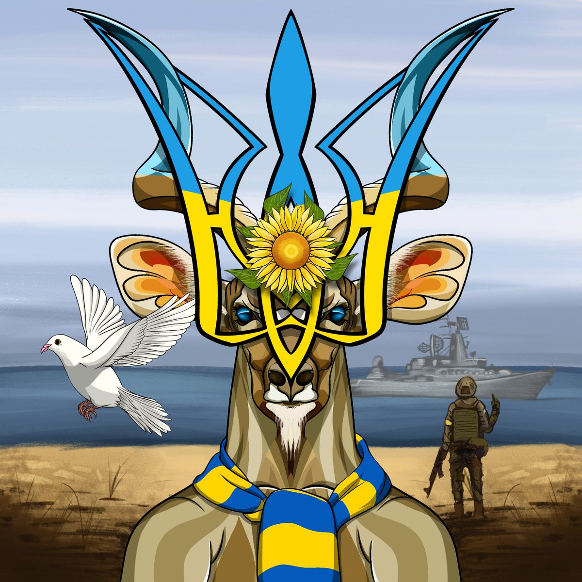 KudukingNft's tweet photo. Hello #algofam,
How is the weekend coming? ☺️
I would like to present to you the personalized KuduKing I prepared for a dear friend of mine who has the role of KINGSHIP recently.
#algorand #AlgorandNFTs #AlgoNFTs 
#PrayForUkraine 🫶
@baturiseri��️ https://t.co/rhj7F10dP1