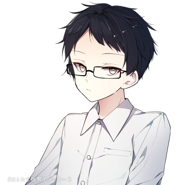眼鏡男子のtwitterイラスト検索結果