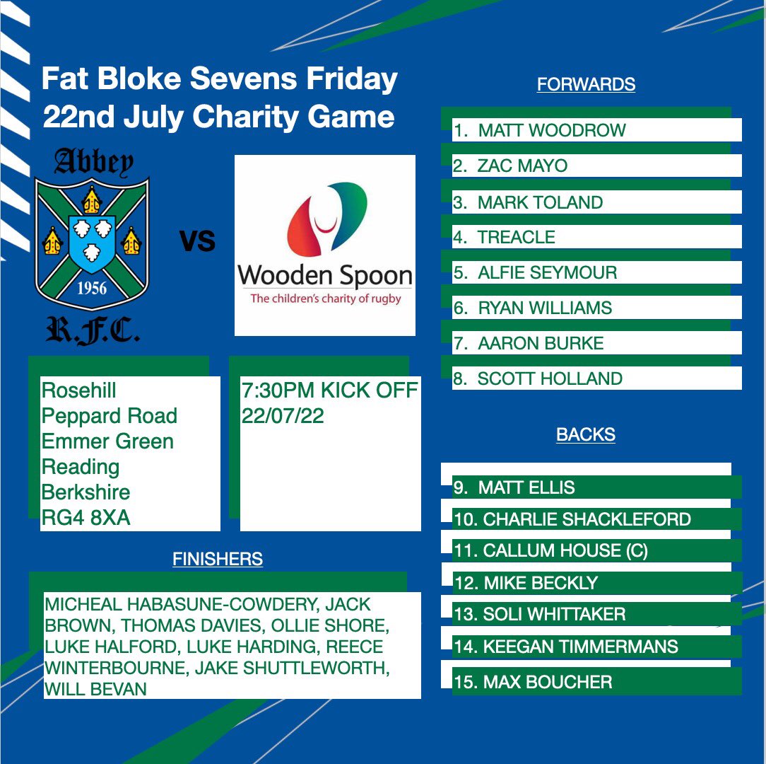 Abbey RFC tweet media