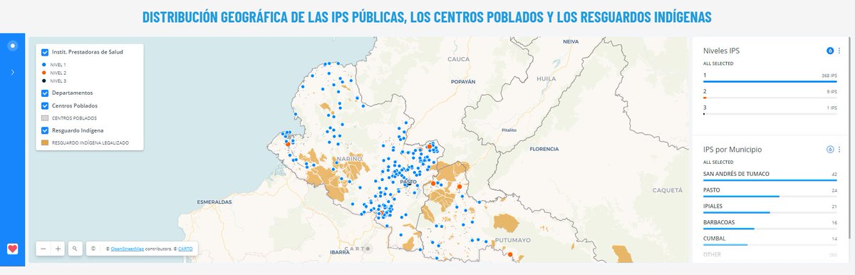 iMMAP_Inc's tweet photo. iMMAP a desarrollado un micrositio web para dar a a conocer la situación de salud en los departamentos fronterizos de Nariño y Putumayo. 

Aquí podrá encontrar información acerca de las necesidades en Salud🩺, las barreras de  acceso a los servicios ➡️ https://t.co/onXOOO4W1m https://t.co/BvISCFWlar
