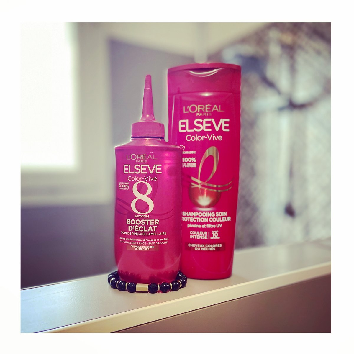 CcileCcile's tweet photo. ✨Elseve Color-Vive Soin de Rinçage 8 secondes Booster d'Eclat ✨
Une merveille!
Flacon 100% recyclé 
…. Avec son shampoing!!

#colorvive 
#8scolorvive 
#elseve 
#elsevelorealparis 
#sampleo_france 
#sampleofrance 
#sampleo 
#LOrealExcellence https://t.co/TrTnjIoXj2