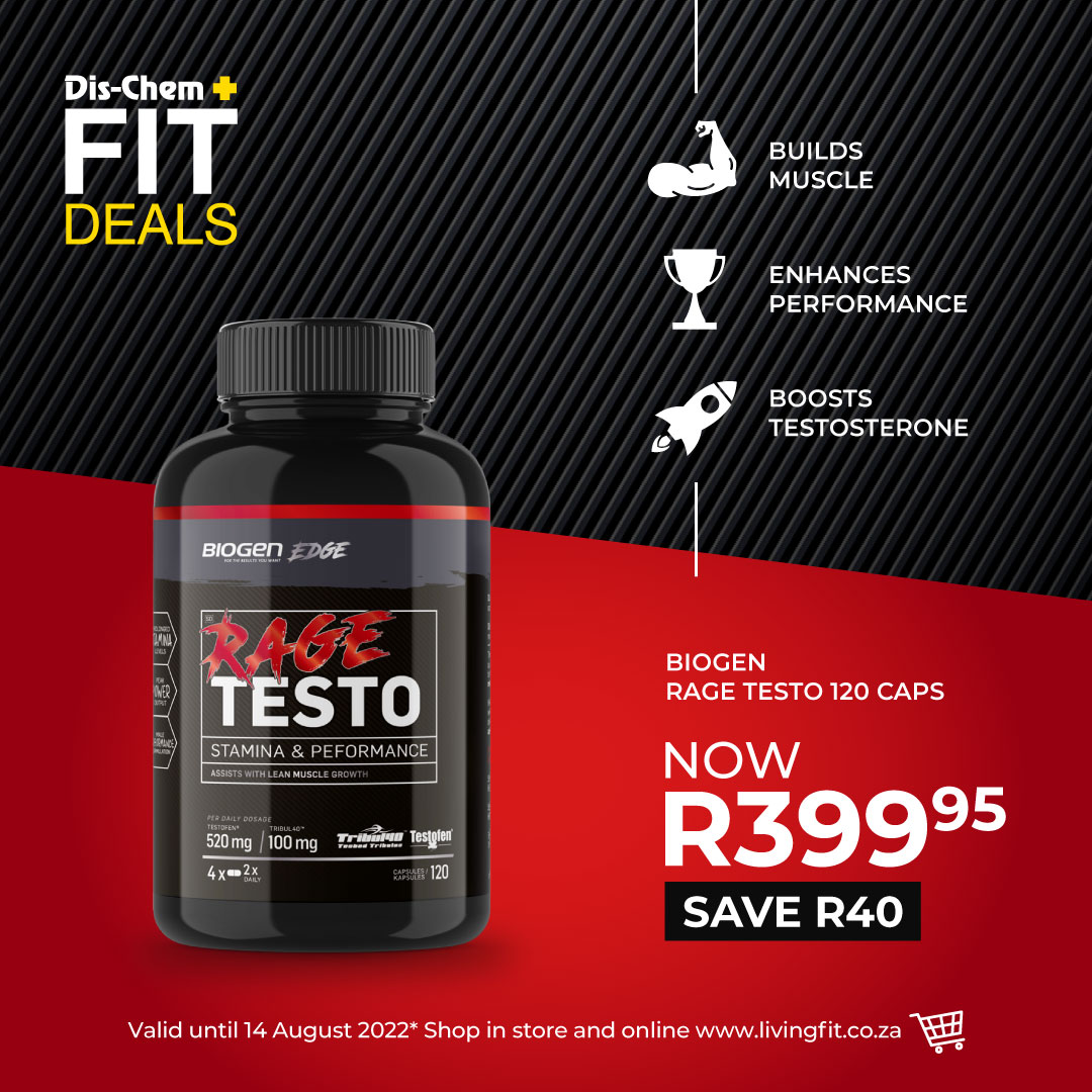 Dischem_LiveFit's tweet photo. #LivingFit Epic deals heading your way 🚨
#BeYourBest with your favourite Biogen protein &amp; supplements 💪

@BiogenSA
ON SALE: Until 14 August 

🛒 Shop In-store @dischem_pharmacies or online 👉 link in bio.

#livingfit #fitdeals #performancetraining #hustleforthatmuscle https://t.co/XZcSqA1TEU
