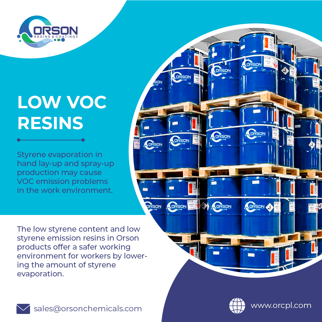 orsonresins's tweet photo. Low VOC #resins by #Orson. #LowVOC resins suppress #styrene evaporation and provide for a safer #environment.
https://t.co/spy7OUi6ei
#OrsonResinsandCoatings #OrsonGroup #paintsandcoatings #composites #chemicalindustry #resin #coatings #Gelcoat #FRPSheets #ResinManufacturer https://t.co/SUs24yhLZ2
