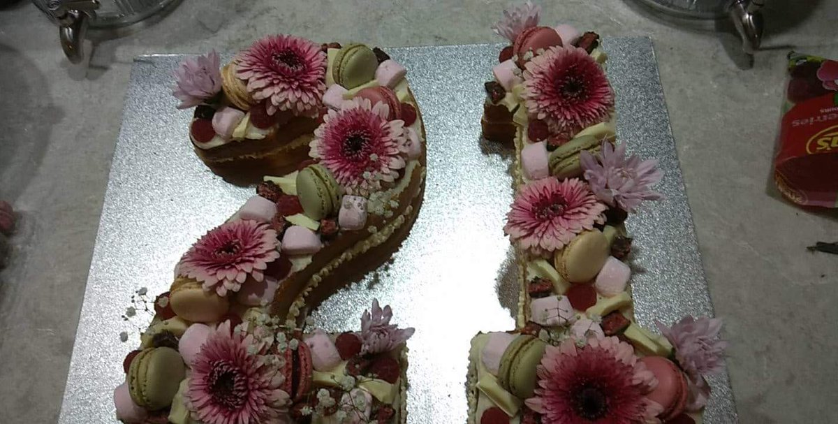 Frostie68's tweet photo. @iamemilymayo Congratulations it looks great. Spoiler alert you still have another 13 yrs of baking cakes. I've now announced my retirement with my last babies 21st. We love reminiscing about the success stories and not so successful over the years. But the stress never changes. https://t.co/p7iLMGrwcL
