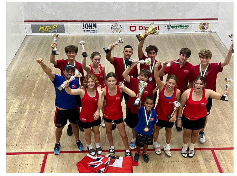 In <a href="/BernewsSports/">BernewsSports</a> 

Micah Franklin, the Bermuda squash coach, has hailed the displays of the island’s athletes at the Junior Caribbean Area Squash Championships in Georgetown, Guyana.

bernews.com/2022/07/frankl…