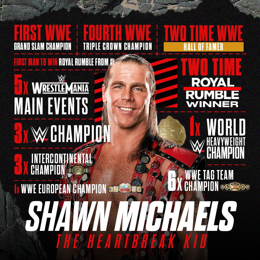 Happy birthday to one of the greatest performers to step foot in the ring Shawn Michaels 