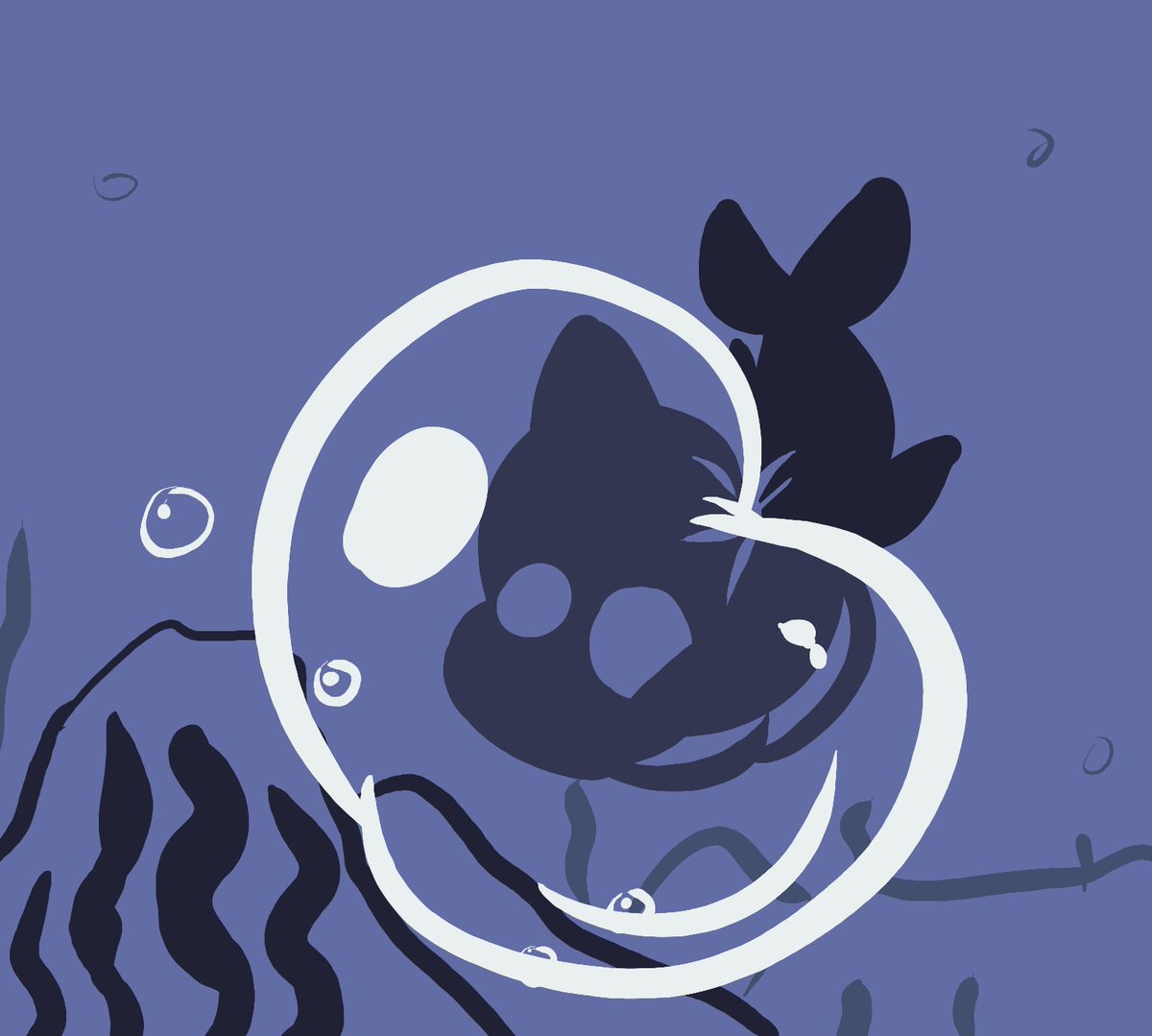 BlowinBird's tweet photo. bubble trap orca https://t.co/Uh3ilpHavr