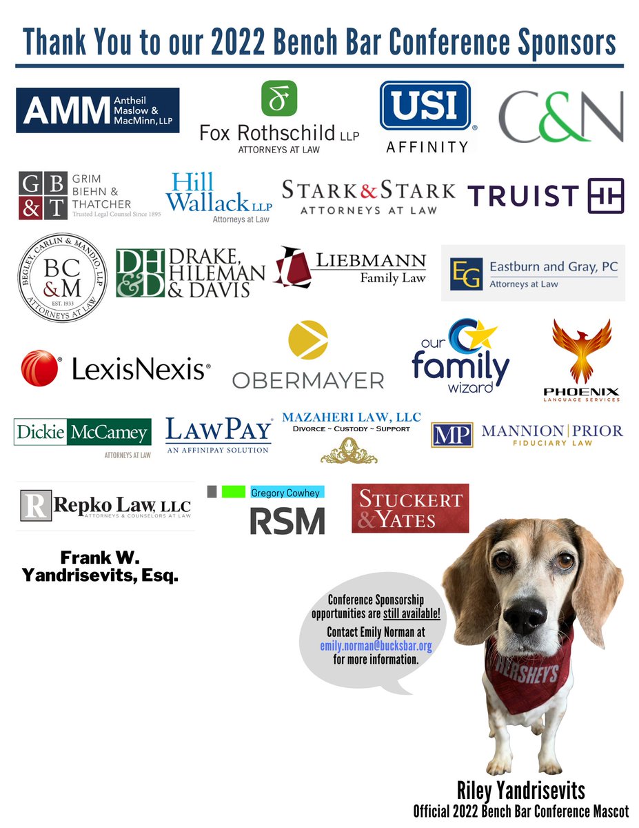 Bucks County Bar Association & Foundation tweet media