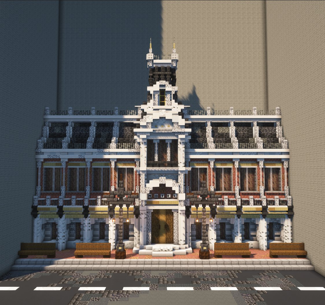 EtymologyGhost's tweet image. #Minecraftbuilds #minecraft建築コミュ #minecraft 
building practice for today