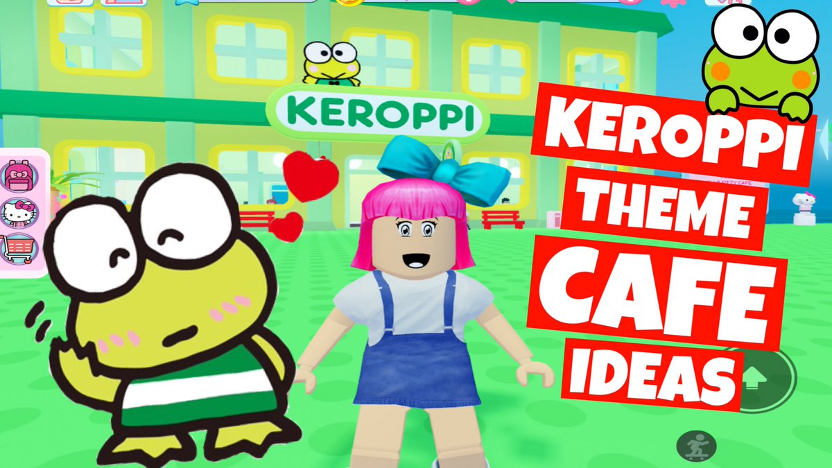 realfrydrice's tweet photo. Want a KEROPPI THEME CAFE?
Check out my new video of KEROPPI THEME CAFE DESIGN IDEAS and TOUR in My Hello Kitty Cafe!
A fun #Roblox game by @RockPandaGames
#yonij #myhellokittycafe #keroppi #hellokitty #gameplay #gamergirl #sanrio
WATCH HERE - https://t.co/iph2nyKCGW https://t.co/lwo821ost9