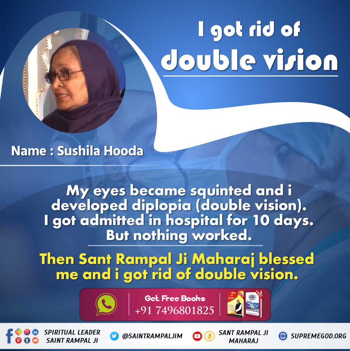vinod_sahu1993's tweet photo. #सतभक्ति_से_चमत्कार
Do you know that Sant Rampal Ji Maharaj is Supreme God, after coming under whose shelter all the sorrows go away?
_________ SA True Story ________ https://t.co/FJaPscOpp4