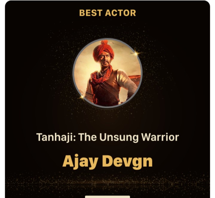 MMelasangam's tweet photo. Congratulations To Best Actor #AjayDevgn for #Tanhaji film...........#NationalFilmAwards2020 #68thNationalFilmAwards #ajaydevgan #ajaydevgnfans #AjayDevgnFans #AjayDevgnFC #ajaydevgnfansclub #AjayDevgnFansClub https://t.co/60RYhvCePN