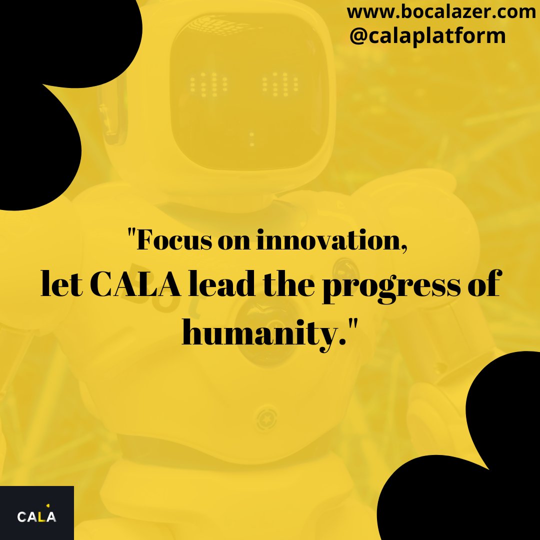 calaplatform's tweet photo. CALA is coming to town to benefit different sectors of the society with AI. Anticipate!!!
#calalaunch #calatechnology #calaplatform https://t.co/OJ37pNwbgW