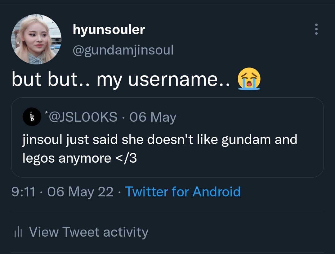 gundamjinsoul's tweet photo. i think one of my funniest interaction so far https://t.co/bp7Hhiwp0S