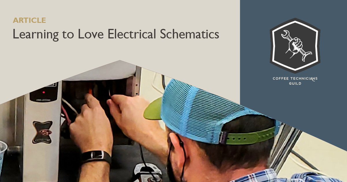 coffeetechguild's tweet photo. Electrical schematics look imposing. But troubleshooting often involves finding what is broken by determining what isn't broken, and few tools provide more information than an electrical schematic.

Learn how to love 'em at: https://t.co/lJw9AqP5Ik https://t.co/ERM1TiUaVk