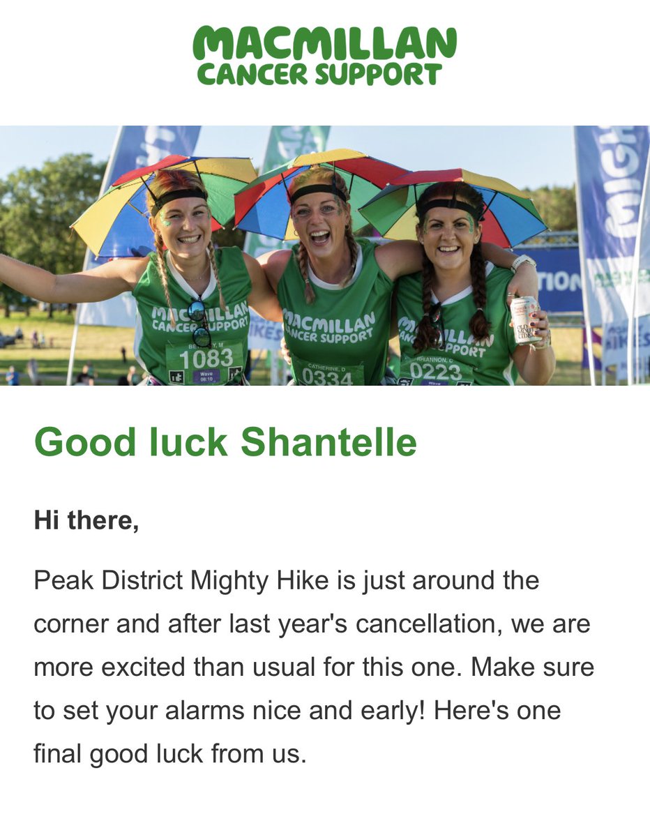 ShantyG23's tweet photo. One more sleep till we hike a full marathon across the Peak District to raise funds for @TeamMacmillan #mightyhikes #macmillancancersupport #marathon #hike #charity #peakdistrict https://t.co/yFcNvUQRw8
