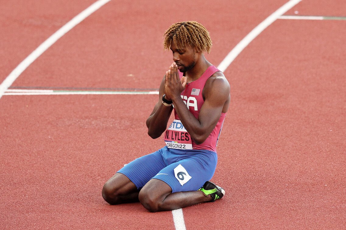 LylesNoah's tweet image. ✅Defended my Title 
✅200m sweep 
✅AMERICAN RECORD
✅made it through the storm