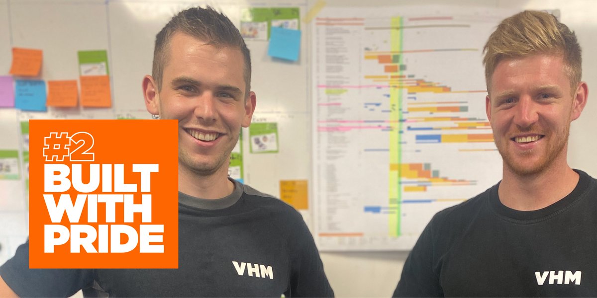 VHM Built with pride, deel 2 staat online. Lees meer over het maakproces van een VHM machine op vhm-machinery.nl/blog-built-wit…