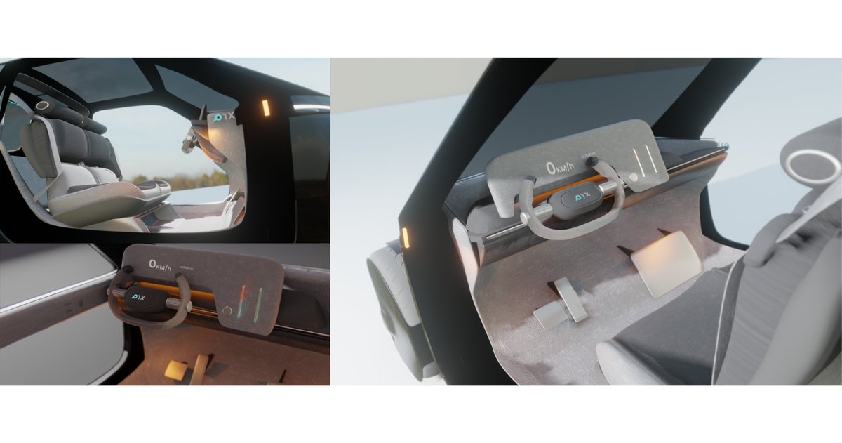 DeAutoDAO's tweet photo. ❤️it to #VOTE it
Team: Linda-Vista
Design Concept: As a vehicle for the new world defined by Meta technology, the design was generated by AI. It was then refined by automotive designers.
Click❤️if it's your favorite design in #DeAutoHackathon https://t.co/M7tGOI7pqZ