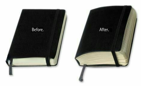 عجیب نیست که یه کتاب بعد از چندین بار خوندن، چاق‌تر میشه!

انگار یه چیزی لابلای صفحه ها جا میمونه ...
چیزهایی مثلِ احساسات ، افکار ، صداها ...