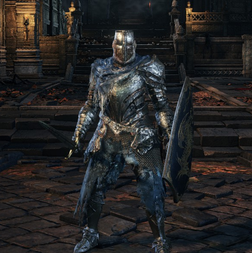 Cathedral Knight Set