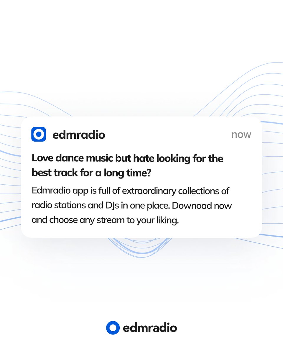 edmradio_me's tweet photo. 💙Your today's notification

🔗LINK IN BIO
#edmradio #dancemusic #edm #edmmusic #radioshow #edmstream #dancemusic https://t.co/iQAJYmJmQt
