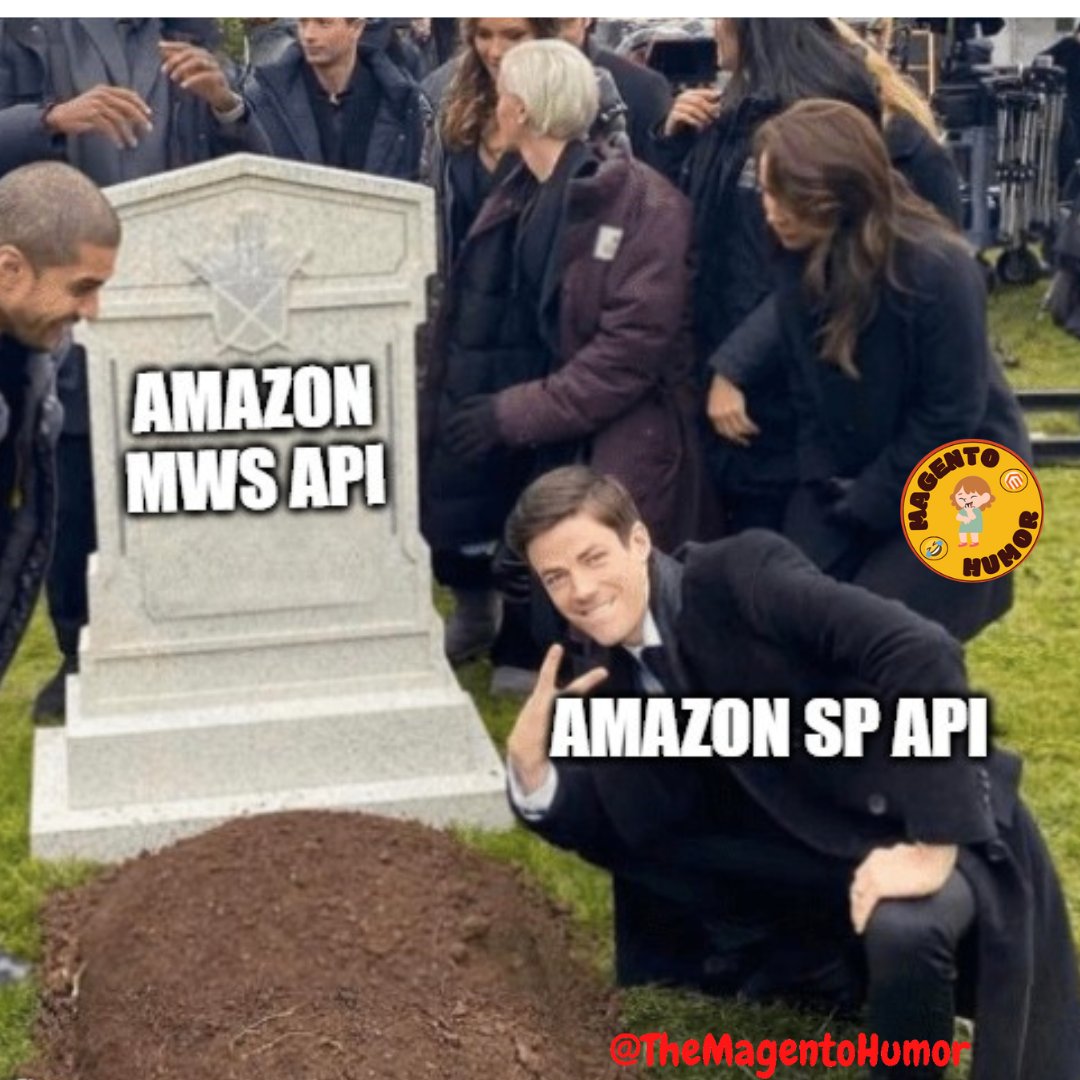 TheMagentoHumor's tweet photo. Meanwhile Amazon SP API😝😆🤣
Follow👉👉📲@themagentohumor for more
#themagentohumor #magentomeme #magentodeveloper #magentocommunity #adobememe #adobelife #adobecommerce #magento #meme #code #officememes #amazonsellers #amazonsellersclub #amazondevelopers #amazonspapi #amazonmws https://t.co/NMuH1OI1AB