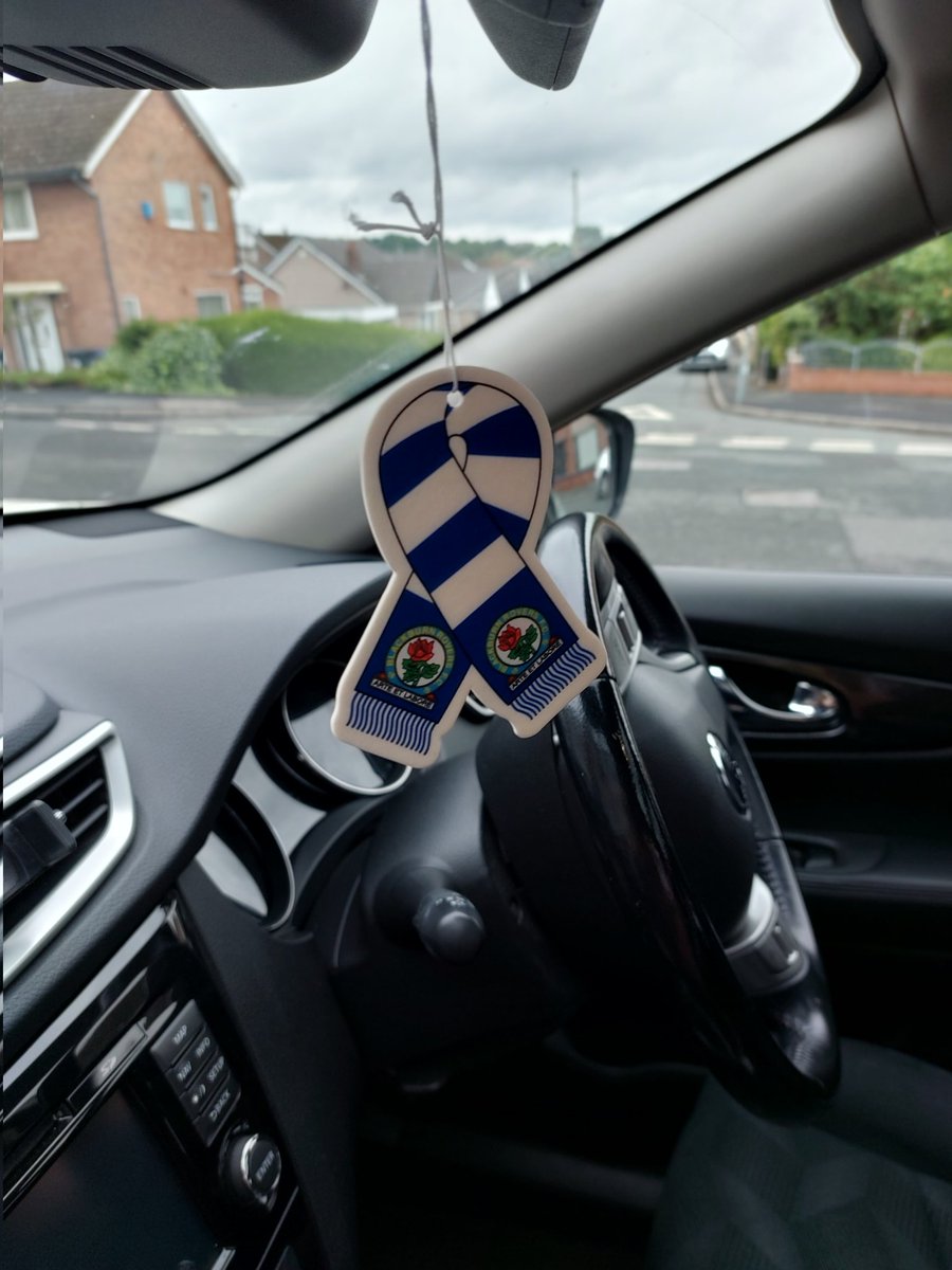 Car clean and smelling amazing ready for the road trip <a href="/wagey83/">craig whittam</a> 😜🔵⚪️ #blackburnrovers
