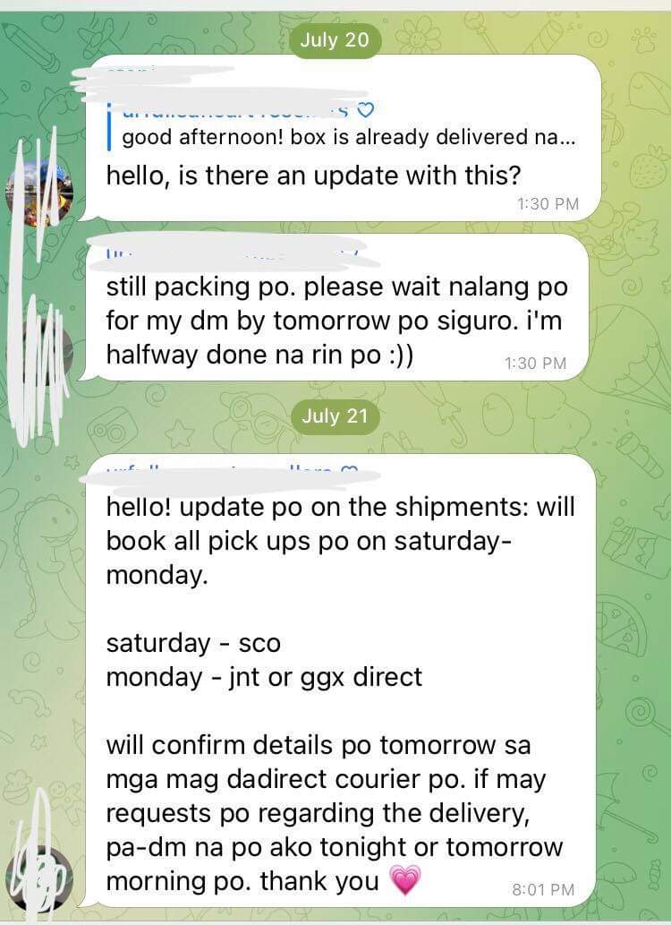 rainbowdrmalbum's tweet photo. SVT ATTACCA CARVER, TWICE RESULT FILES &amp; XH MD

— will be shipped out by next week to our address po, finally. (see pic below)

SHIPPING FORM
https://t.co/1Wsbzl00Jn

Refund date: July 25 https://t.co/C6PSBXPcPa