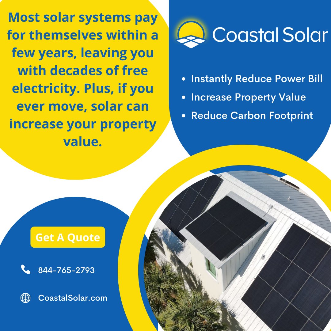 Empowering Homeowner's with Renewable Energy!
Give us a call to learn how you can gain energy independence at (844)-765-2793

#RenewableEnergy #SolarEnergy #Generator #BackUpPower #ROI