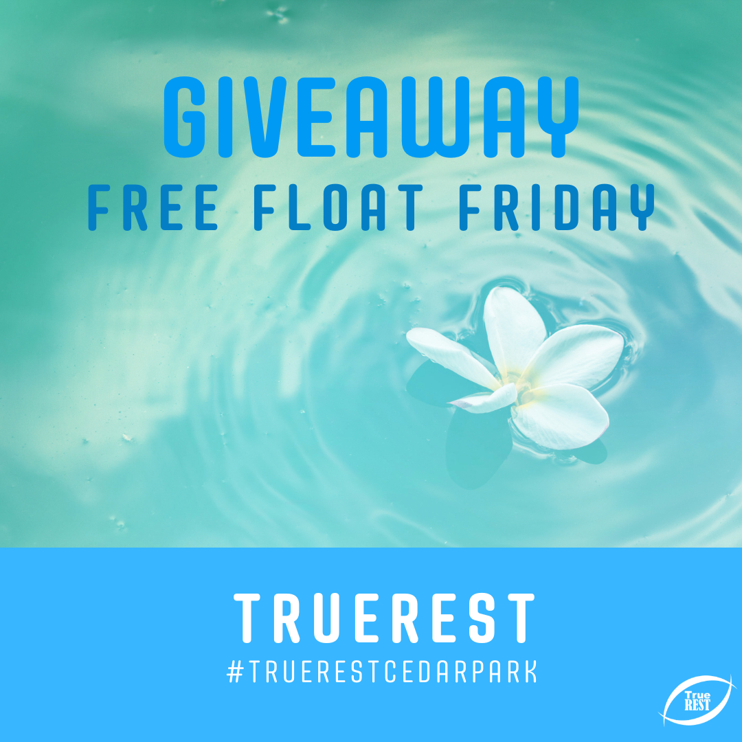 ✨ It's FREE FLOAT FRIDAY GIVEAWAY!✨ 

We are giving away an absolutely free, 60minute float therapy session at our CEDAR PARK location. 

To enter: 
⦿ ♥ this post
⦿ Tell us your favorite way to feel relaxed!
⦿ 🏷️ Friends 
⦿ Repost to your story for more chances