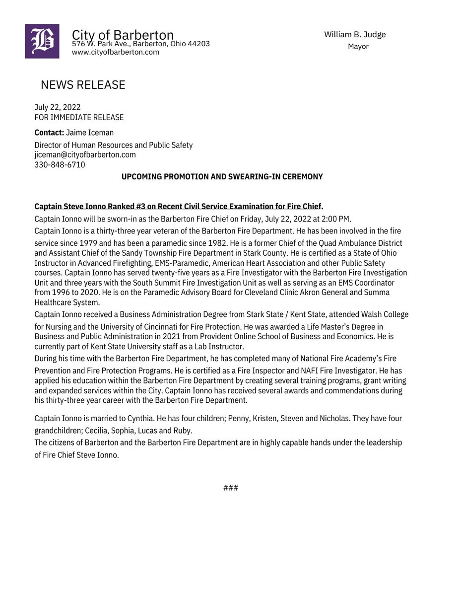 City of Barberton (@cityofbarberton) on Twitter photo 