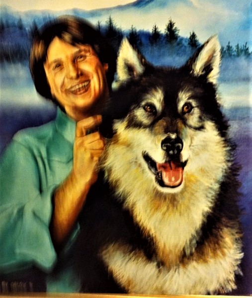BashDibra's tweet photo. Mariah and me #Mariah #wolf #photo #painting #friendsforever #dogexpert #animaltrainer #dogtrainer #petexpert #promoting #savingthewolves #author #bestselling #books #DogTrainingbyBash #DogSpeak #StarPet https://t.co/bvRvhdJSqM