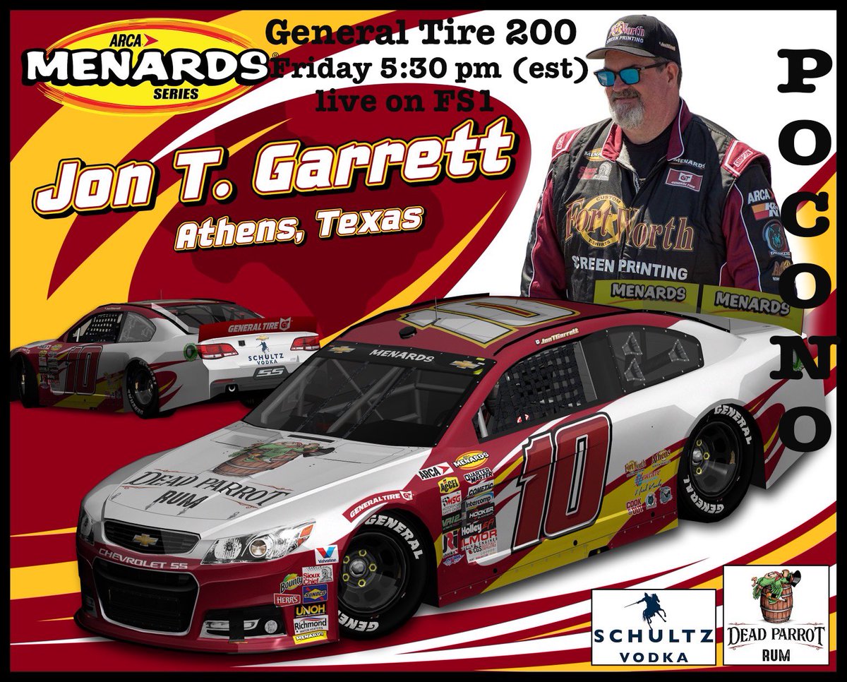 Race Day - 5:30pm cst - <a href="/FS1/">FS1</a>  , thanks for the support - <a href="/SchultzVodka/">Schultz Vodka</a> , <a href="/DeadParrotRum/">Dead Parrot Rum</a> , <a href="/rokcrkdistill/">Rock Creek Distillery</a>