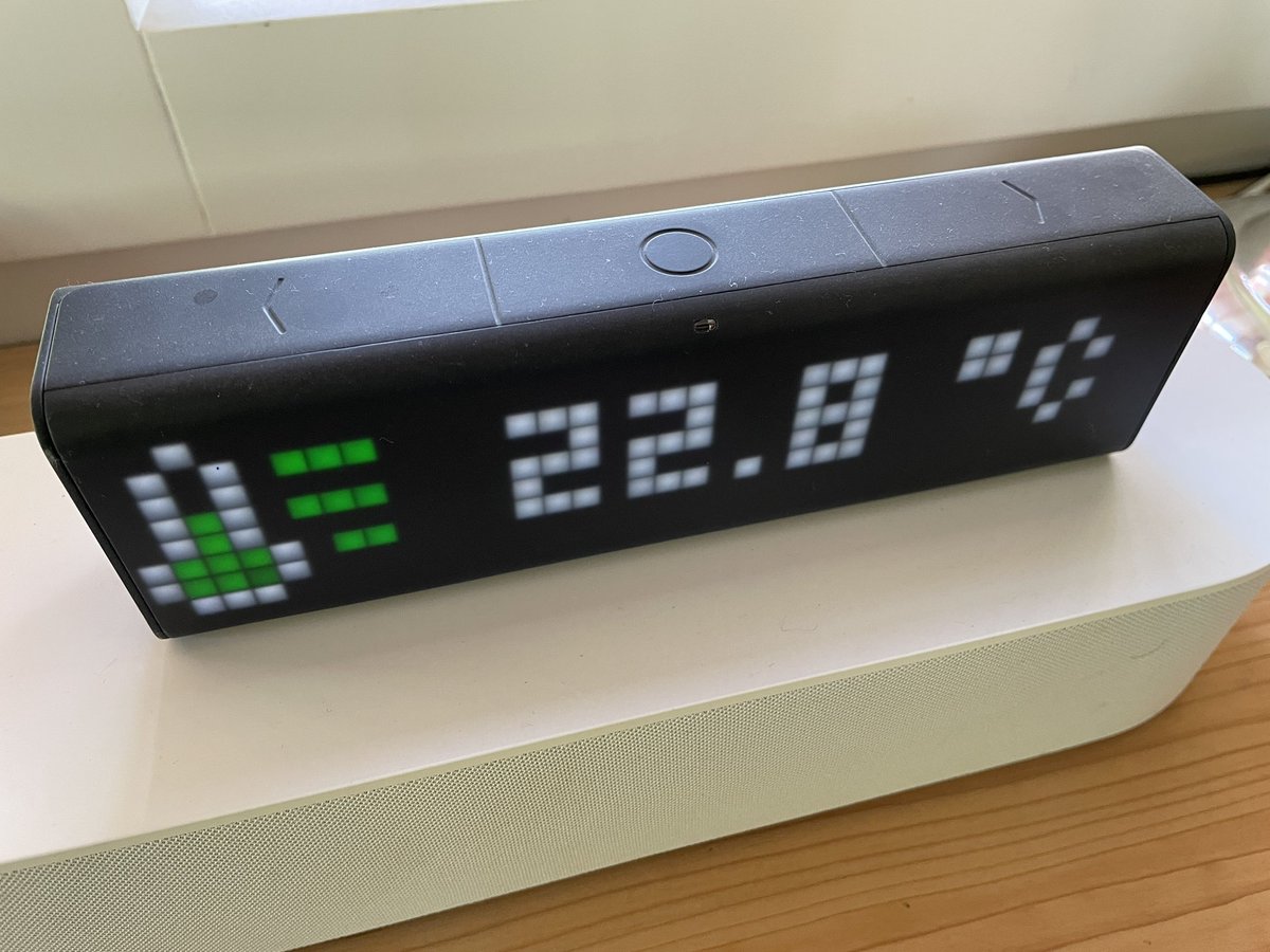 elektrologisch's tweet photo. @getlametric and @netatmo. All rooms in one place #netatmo #lametric #getlametric https://t.co/aJMWwbx82J