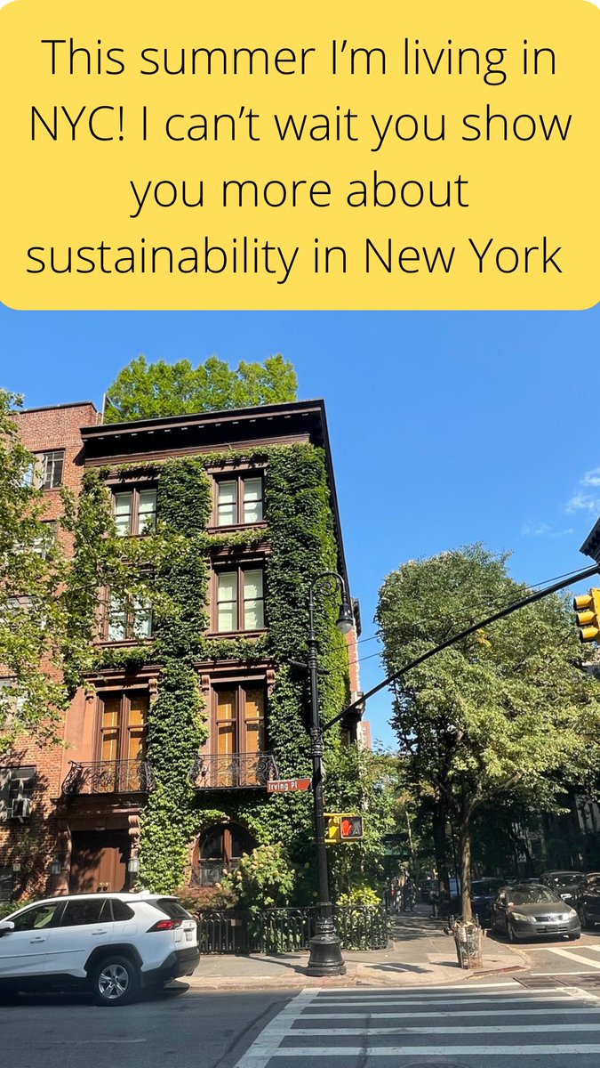aces_unc's tweet photo. Hi, I’m Lizzie! This summer, I’m working in New York as a consulting intern at EY and also participating in BLiS. In this post, I’ll show you more about sustainability in NYC. https://t.co/wDOduO7qKF