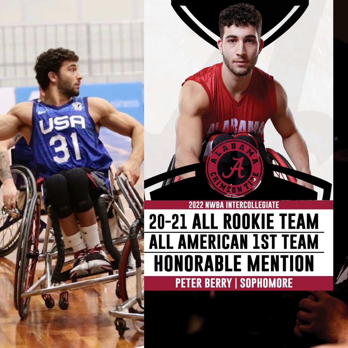 **EWS Alumni Spotlight** 2020 graduate Peter Berry is competing for the Team USA Wheelchair Basketball Team in Brazil.  He currently plays at the University of Alabama.  Great job Peter!!  All of us back on Stella Link are rooting for you and Go USA!!