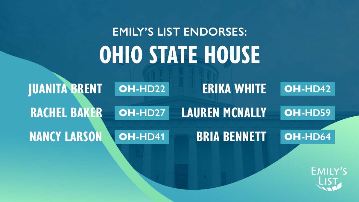 PublicAccessAmerica on Twitter "emilyslist EMILY’s List is pleased to endorse the following