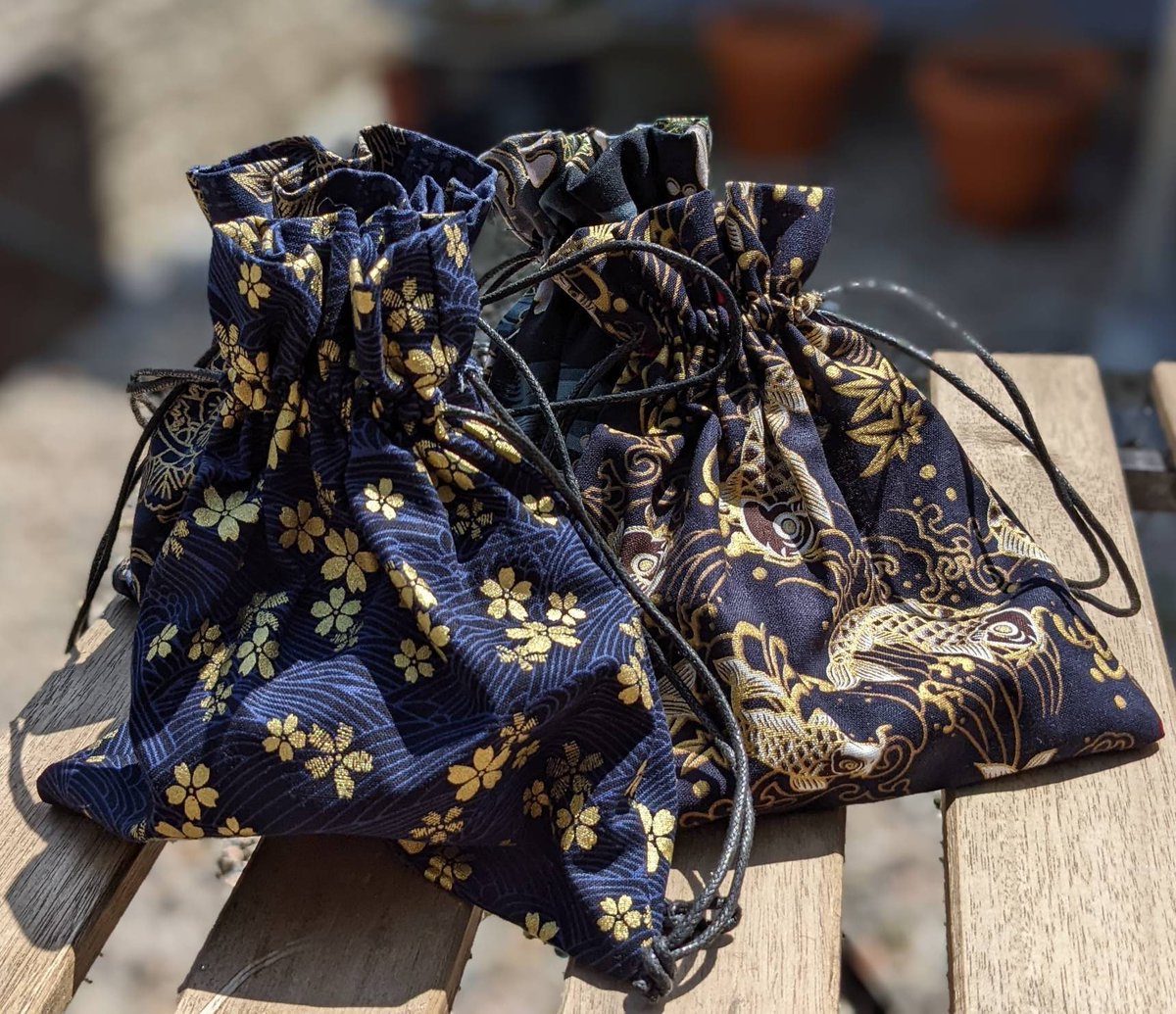 natchwork's tweet photo. Excited to share the latest addition to my #etsy shop: Medium Drawstring Bag - reusable, sustainable gift wrap - #DnD #Dice #Tarot #Handmade #ShopSmall #giftwrap #reusable #CraftBizParty #SmallBusiness https://t.co/cOyyIXtlgL https://t.co/DEfjPeIixs