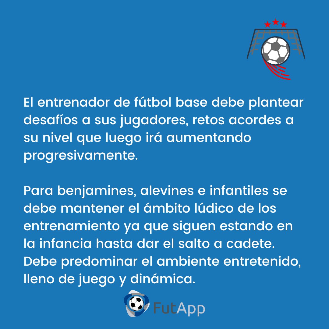 futappes's tweet photo. 😃 Nunca hay que descuidar el lado divertido de los entrenamientos.
Se debe velar por que los jugadores se diviertan durante las prácticas y brindar todo el apoyo posible a aquellos que vean que no rinden al igual que el resto de sus compañeros.
#futapp #webdesigna #fútbolbase https://t.co/tiZGySsiKg