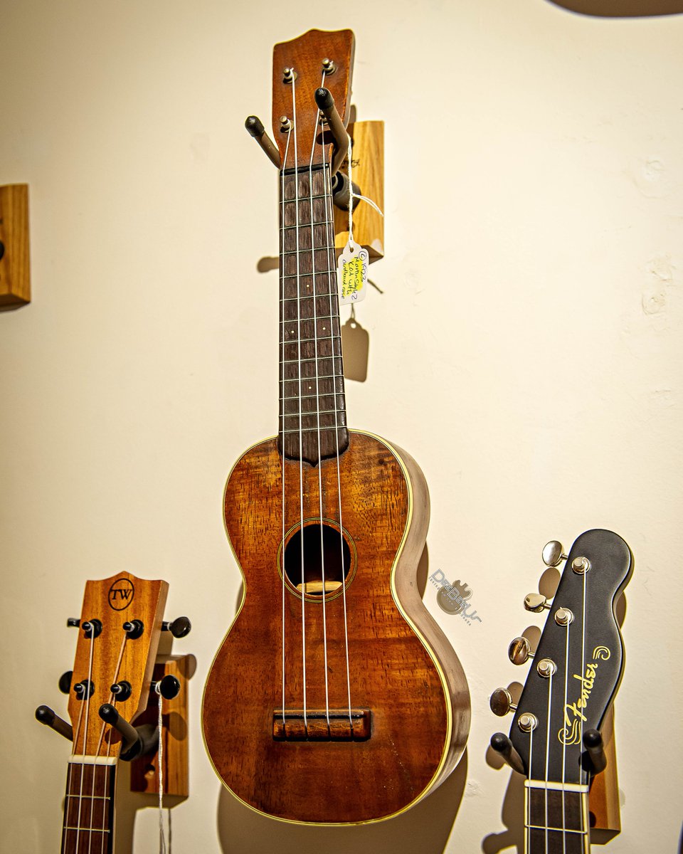 DeeBeeUs's tweet photo. It's #FlattopFriday! But with a 99 year old Koa twist...

1923 #Martin #Style2 #ukulele spotted at @thetwelfthfret, in #Toronto Canada. #Koa with original cardboard case.
#cfmartin #nazareth #nazarethpa #martinguitar #martinukulele #vintageguitar #vintageukulele #hawaii #guitar https://t.co/gYUy8HMCK7