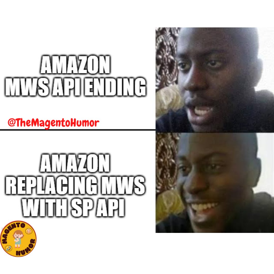 TheMagentoHumor's tweet photo. When u c #AmazonSPAPI has more benefits😍😄
Follow👉👉📲 @themagentohumor
#themagentohumor #magentomeme #magentodeveloper #developerlife #magentocommunity #developercommunity #adobememe #officememes #theofficememes #amazonsellers #amazonsellersclub #amazondevelopers #amazonmws https://t.co/hQsK7fdm0W